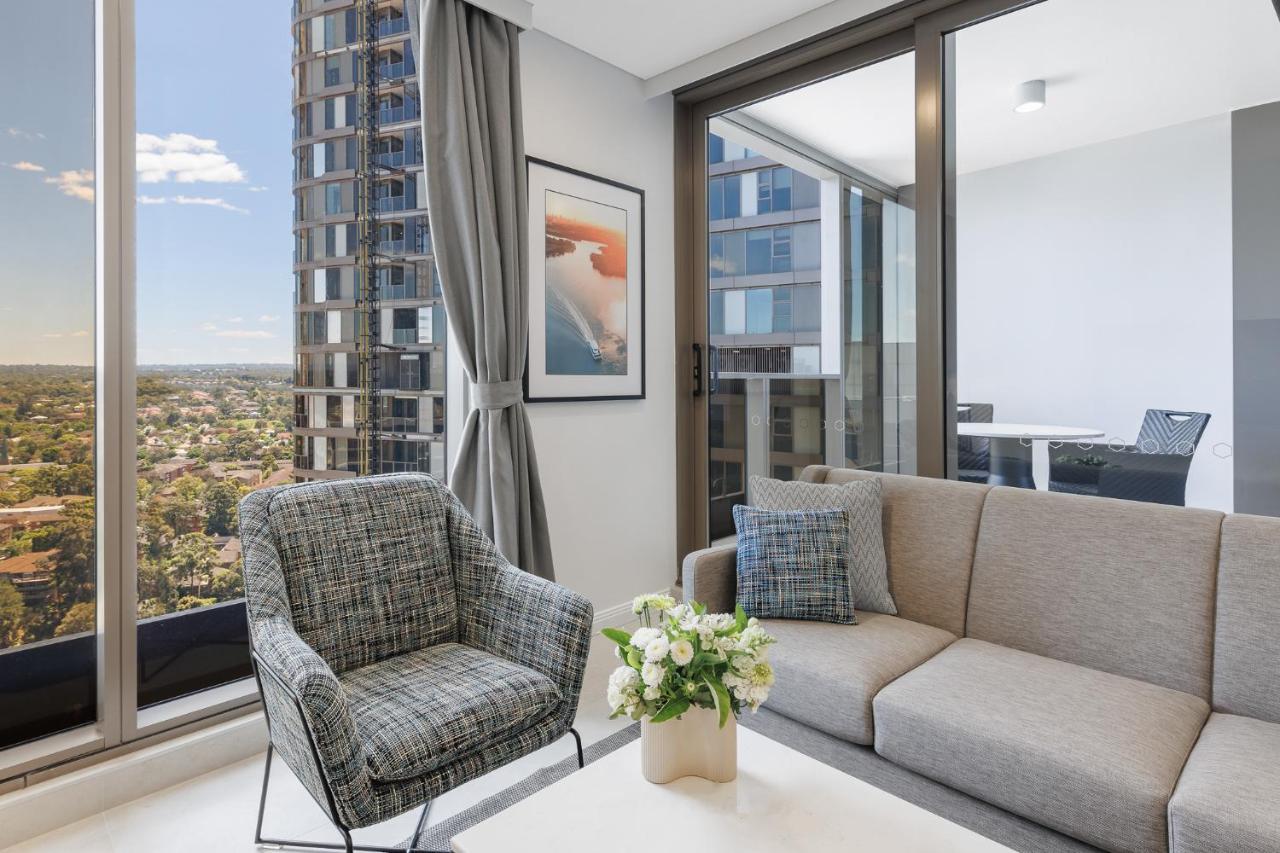 Meriton Suites George Street, Parramatta Sydney Eksteriør billede