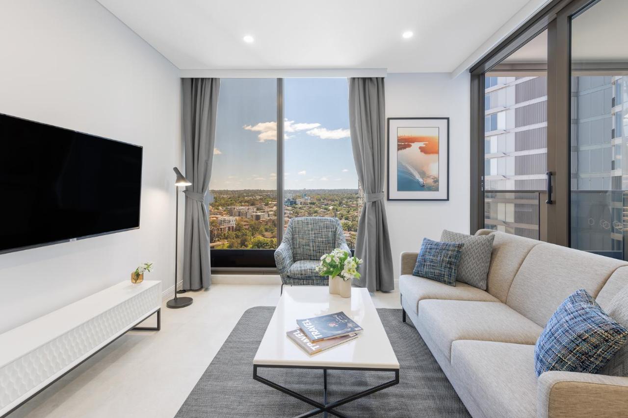 Meriton Suites George Street, Parramatta Sydney Eksteriør billede