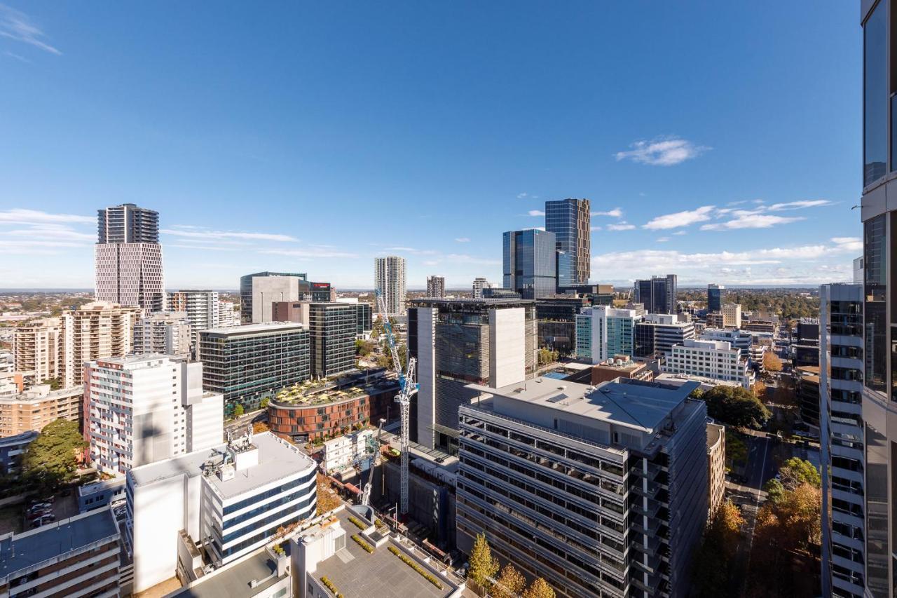 Meriton Suites George Street, Parramatta Sydney Eksteriør billede