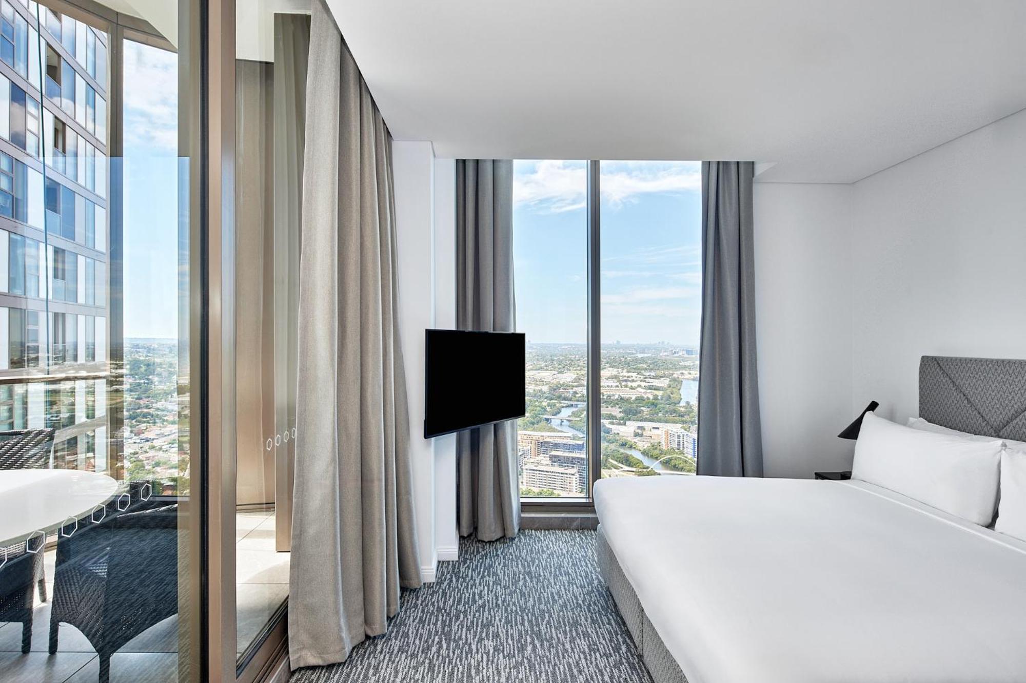 Meriton Suites George Street, Parramatta Sydney Eksteriør billede